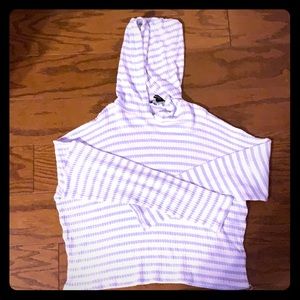 cropped hoodie